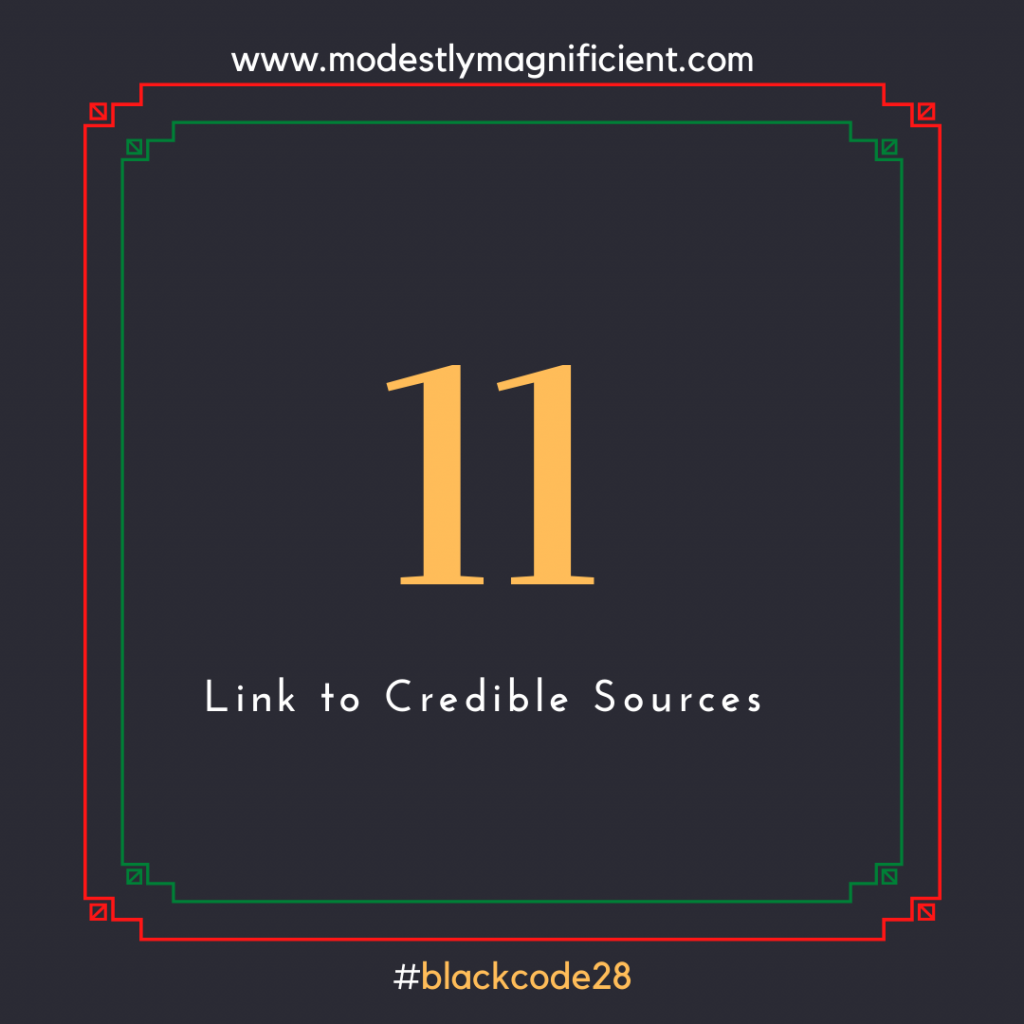 finding credible sources
